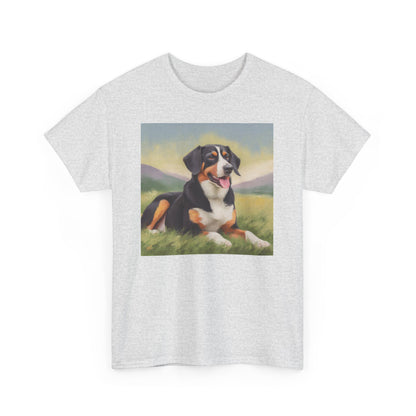 Entlebucher Mountain Dog Unisex Heavy Cotton Tee