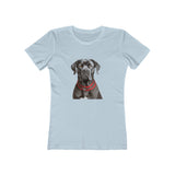 Cane Corso Women's Slim Fit Tee - Fashion Meets Fido Charm