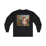 Shiba Inu  Cotton Long Sleeve Tee