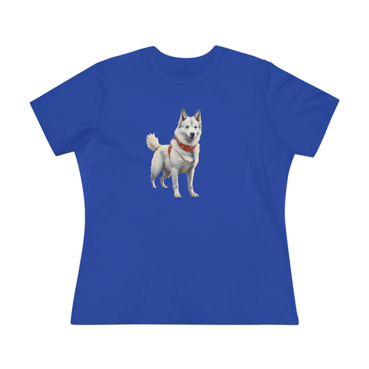 Yakutian Laika Women's Relaxed Fit Cotton Tee