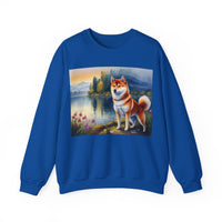 Shiba Inu Unisex 50/50 Crewneck Sweatshirt