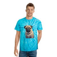 Pug - Unisex Tie-Dye Tee, Cyclone