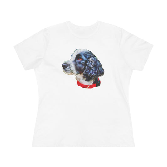 English Cocker Spaniel 'Tango' Women's Relaxed Fit Tee