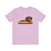 Dachshund - Weiner Dog Unisex Jersey Short Sleeve Tee