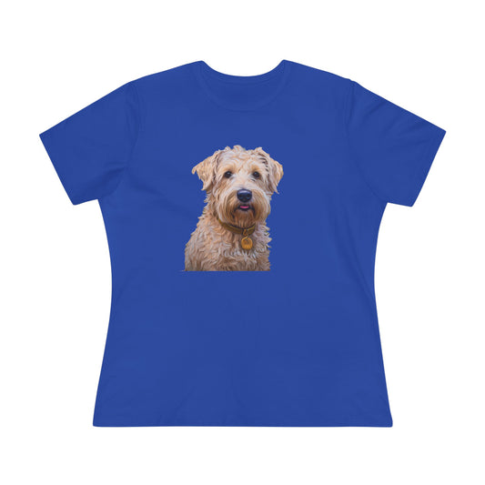 Soft Coated Wheaten Terrier Women's Relaxed Fit Cotton Tee
