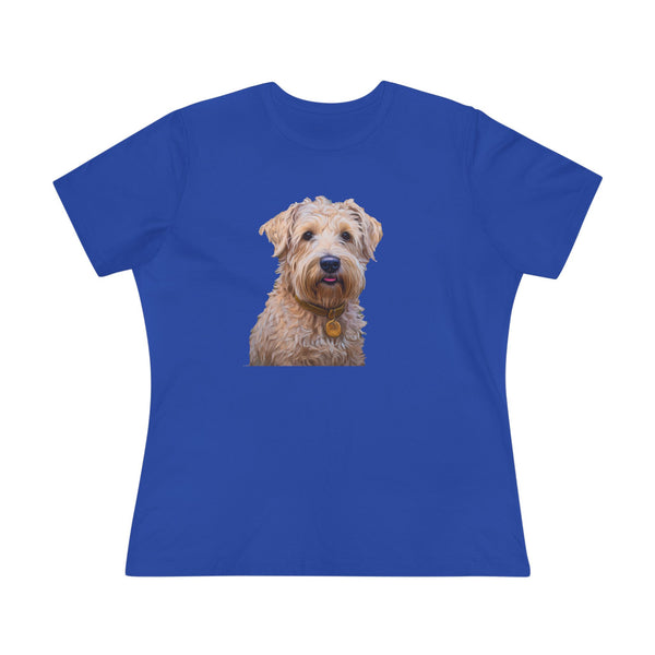 Soft Coated Wheaten Terrier Women's Relaxed Fit Cotton Tee