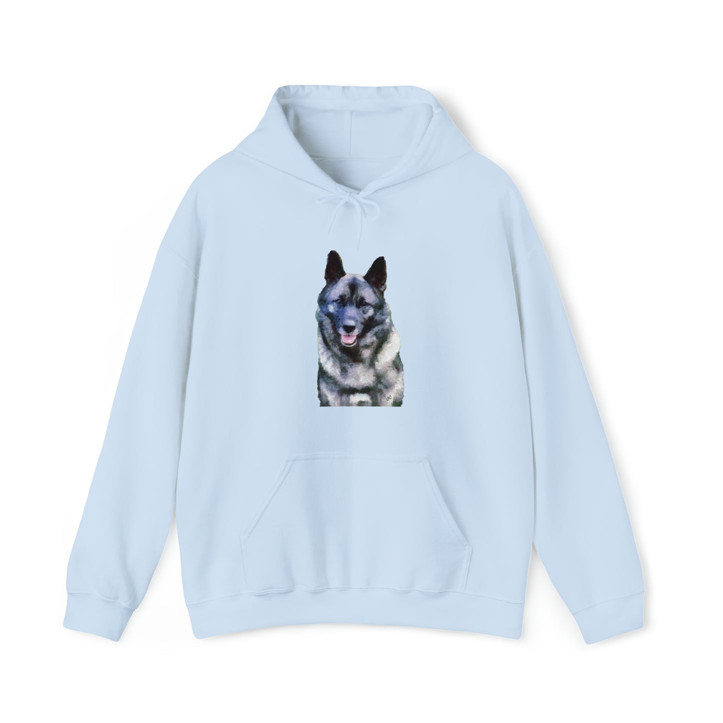 Norwegian Elkhound Unisex 50/50 Hoodie