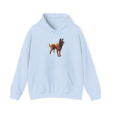 Belgian Tervuren Unisex 50/50  Hooded Sweatshirt