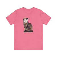 Cat 'Teris of Tinos - Greece' Unisex Jersey Short Sleeve Tee