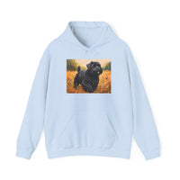 Black Russian Terrier Unisex 50/50 Hooded Sweatshirt