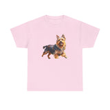 Australian Terrier Unisex Heavy Cotton Tee