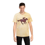 Race Horse Unisex Cotton Color Blast T-Shirt