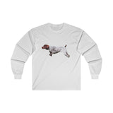 German Short Hair Pointer "On Point" Classic Cotton Long Sleeve Tee