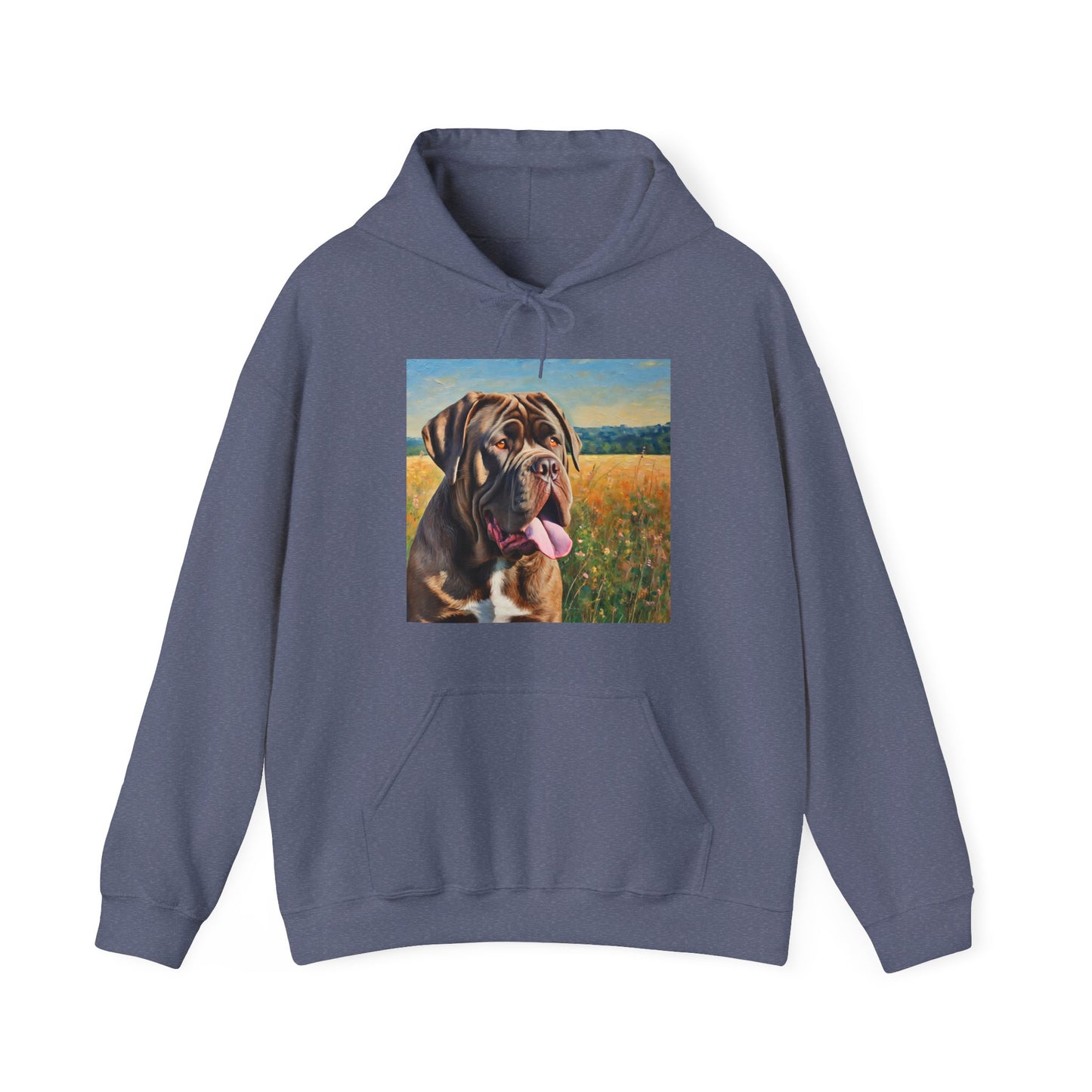 Neapolitan Mastiff 50/50 Hooded Sweatshirt