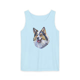 Alaskan Klee Kai Relaxed Fit Ringspun Cotton Tank Top