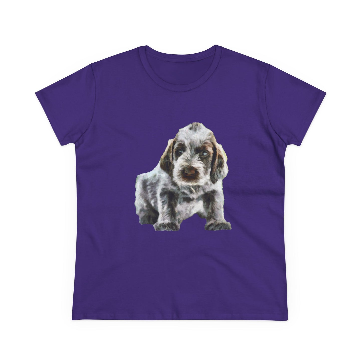Spinone Italiano Women's Midweight Cotton Tee
