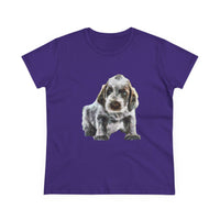 Spinone Italiano Women's Midweight Cotton Tee