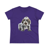 Spinone Italiano Women's Midweight Cotton Tee