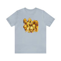 Golden Retriever Puppies -  Classic Jersey Short Sleeve Tee