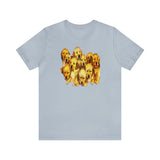 Golden Retriever Puppies Classic Jersey Short Sleeve Tee