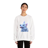 Norwegian Buhund Unisex 50/50 Crewneck Sweatshirt
