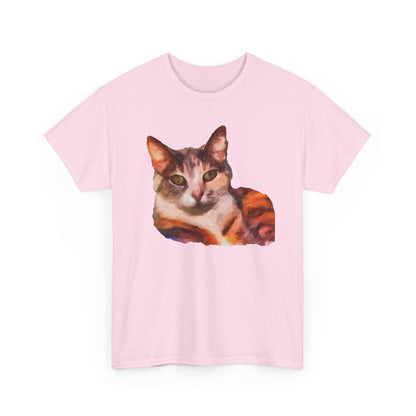 Cat "Smidget" Unisex Heavy Cotton Tee