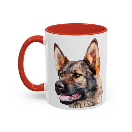 German Shepherd 'Hans' Accent Coffee Mug, 2 sizes