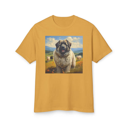 Caucasian Shepherd Dog - Unisex Relaxed Fit Heavyweight Cotton Tee