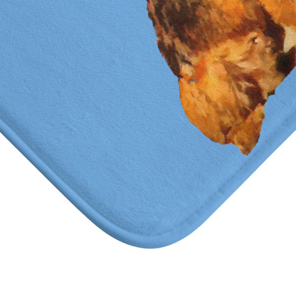 Border Terrer 'Andrew' Bathroom Rug Mat