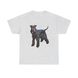 Kerry Blue Terrier Unisex Heavy Cotton Tee