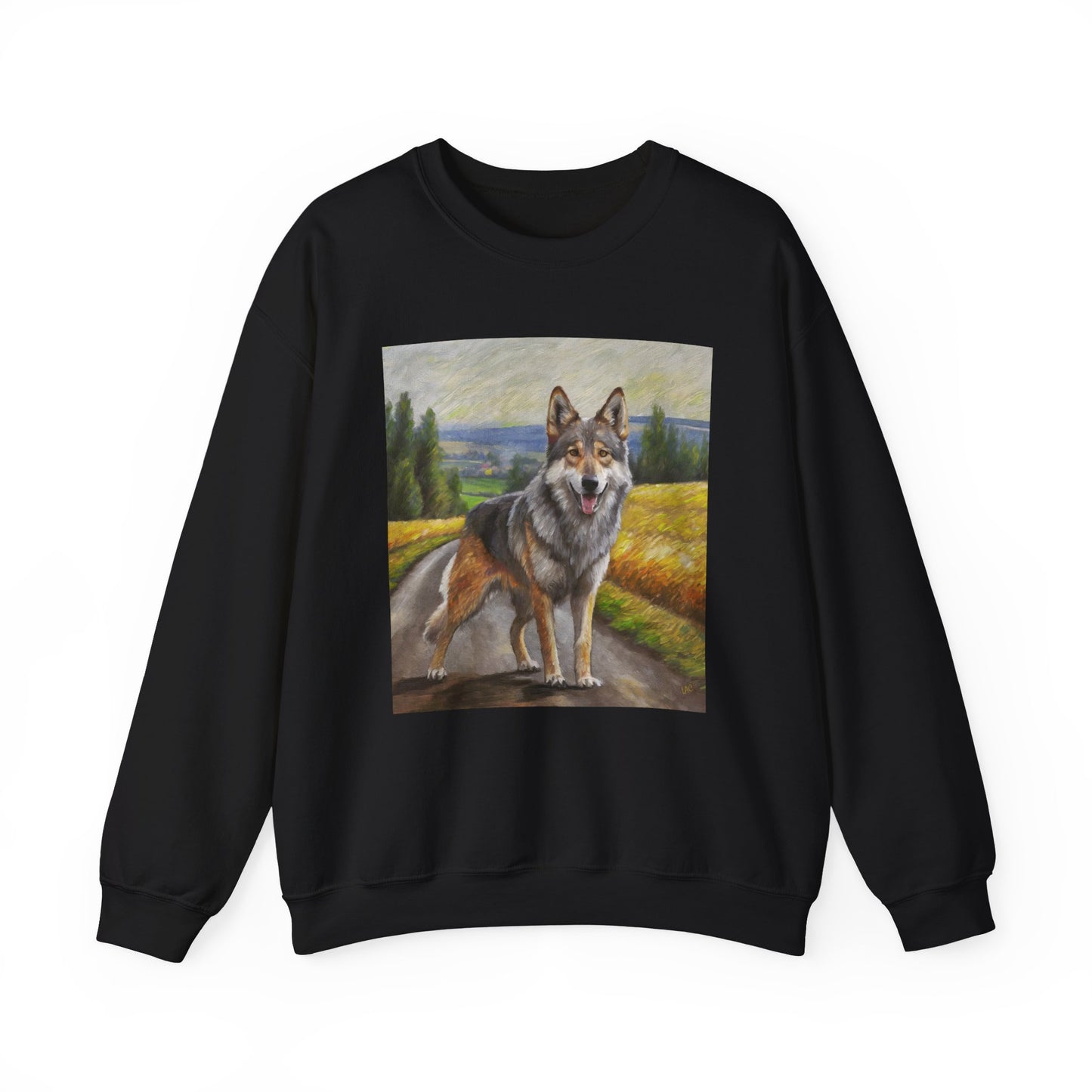 Czechoslovakian Vlcak -Unisex 50/50 Crewneck Sweatshirt