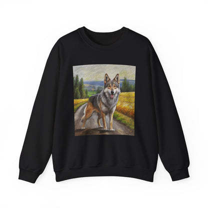 Czechoslovakian Vlcak -Unisex 50/50 Crewneck Sweatshirt