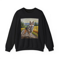 Czechoslovakian Vlcak -Unisex 50/50 Crewneck Sweatshirt