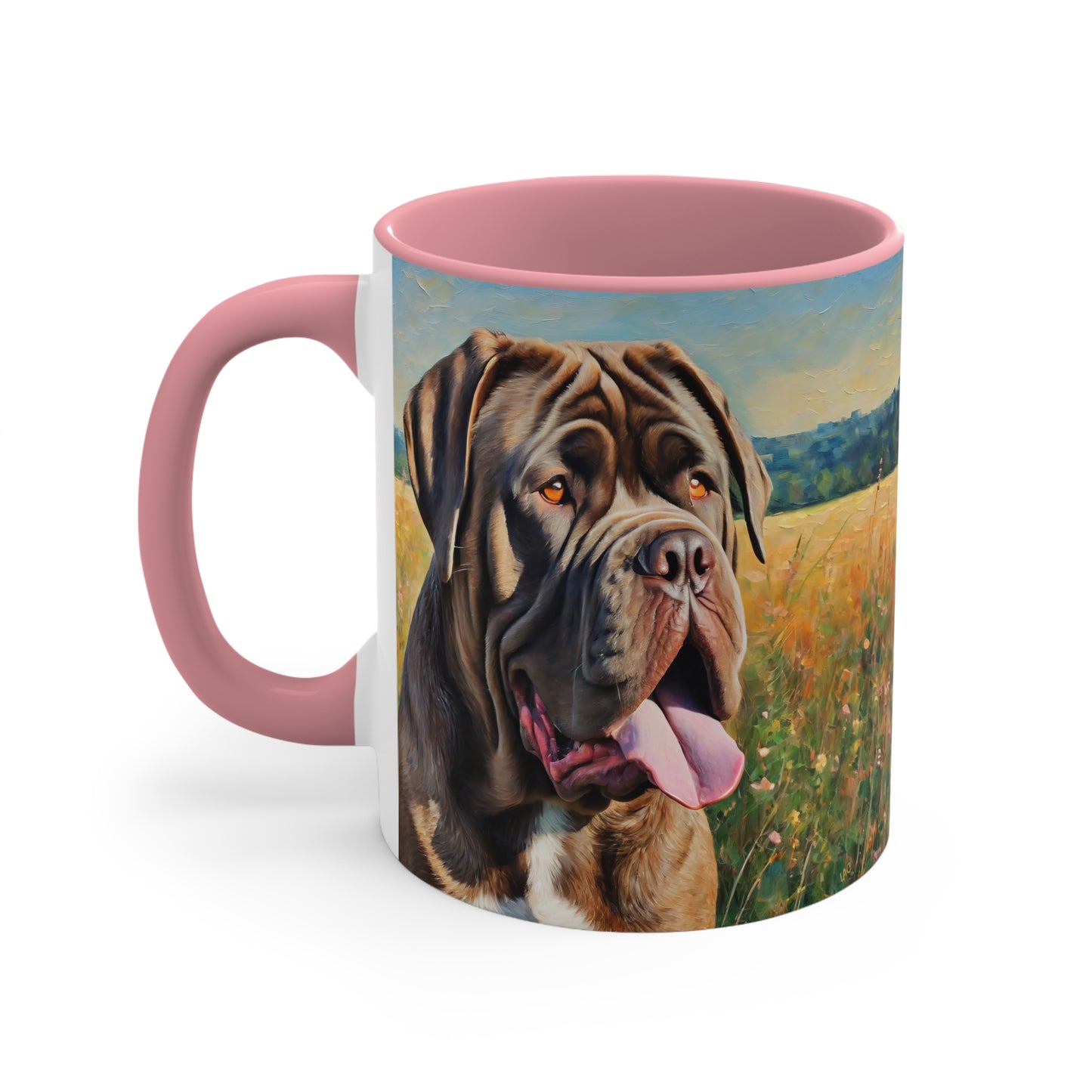 Charming Neapolitan Mastiff 11oz Ceramic Accent Mug