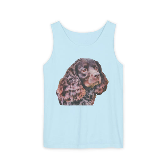 American Water Spaniel Unisex Relaxed Fit Ringspun Cotton Tank Top
