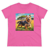 Australian Terrier  - Women's Midweight Cotton Tee