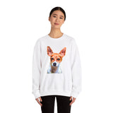 Rat Terrier Unisex 50/50  Crewneck Sweatshirt