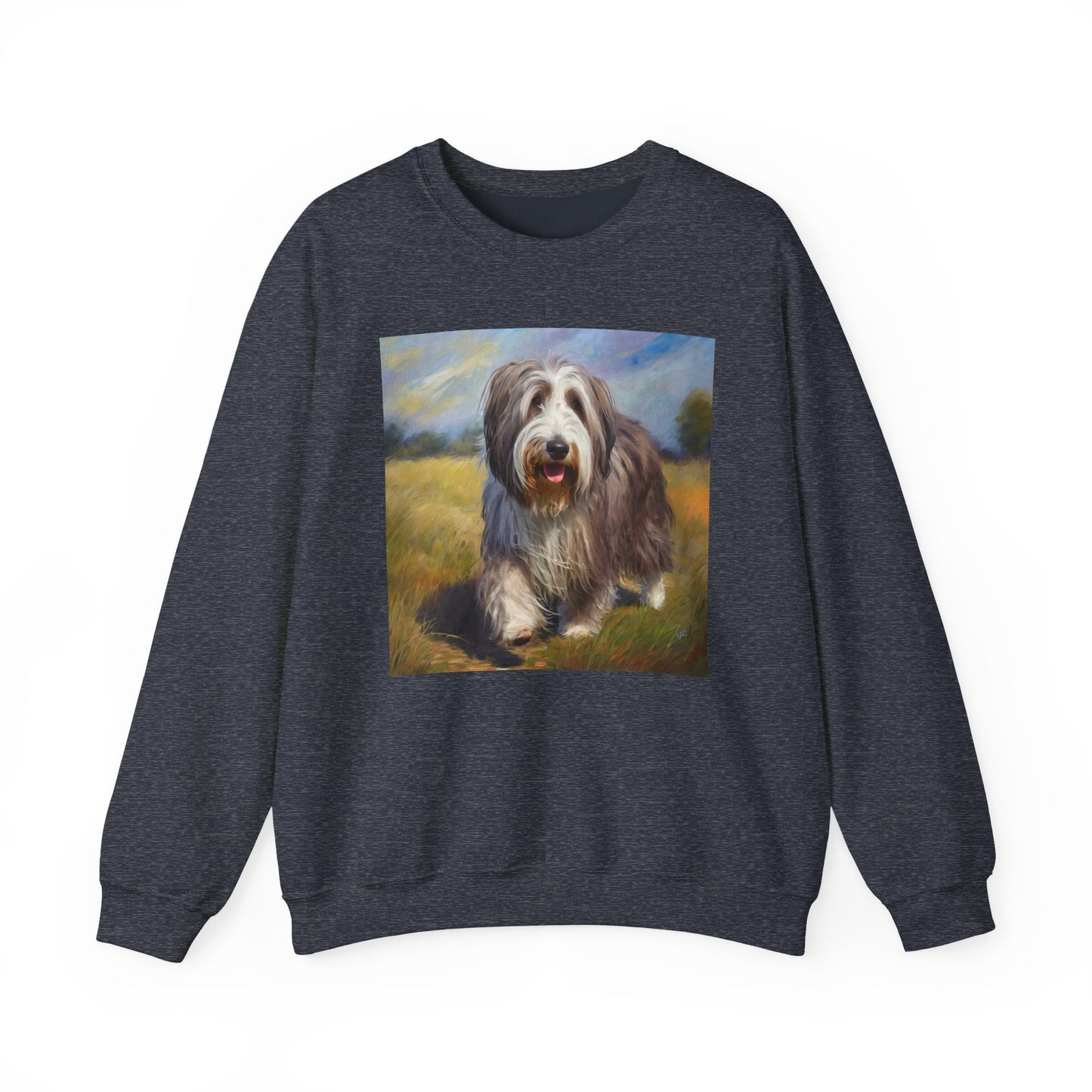 Bearded Collie Charm Crewneck Sweatshirt