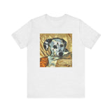 Dalmatian 'Breakfast Time' Unisex Jersey Short Sleeve Tee