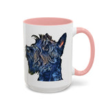 Schnauzer Ceramic Accent Coffee Mug, 2 sizes