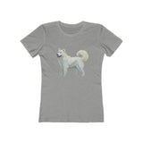 Hokkaido Women's Slim Fit Ringspun Cotton Tee - Effortless Elegance Awaits!