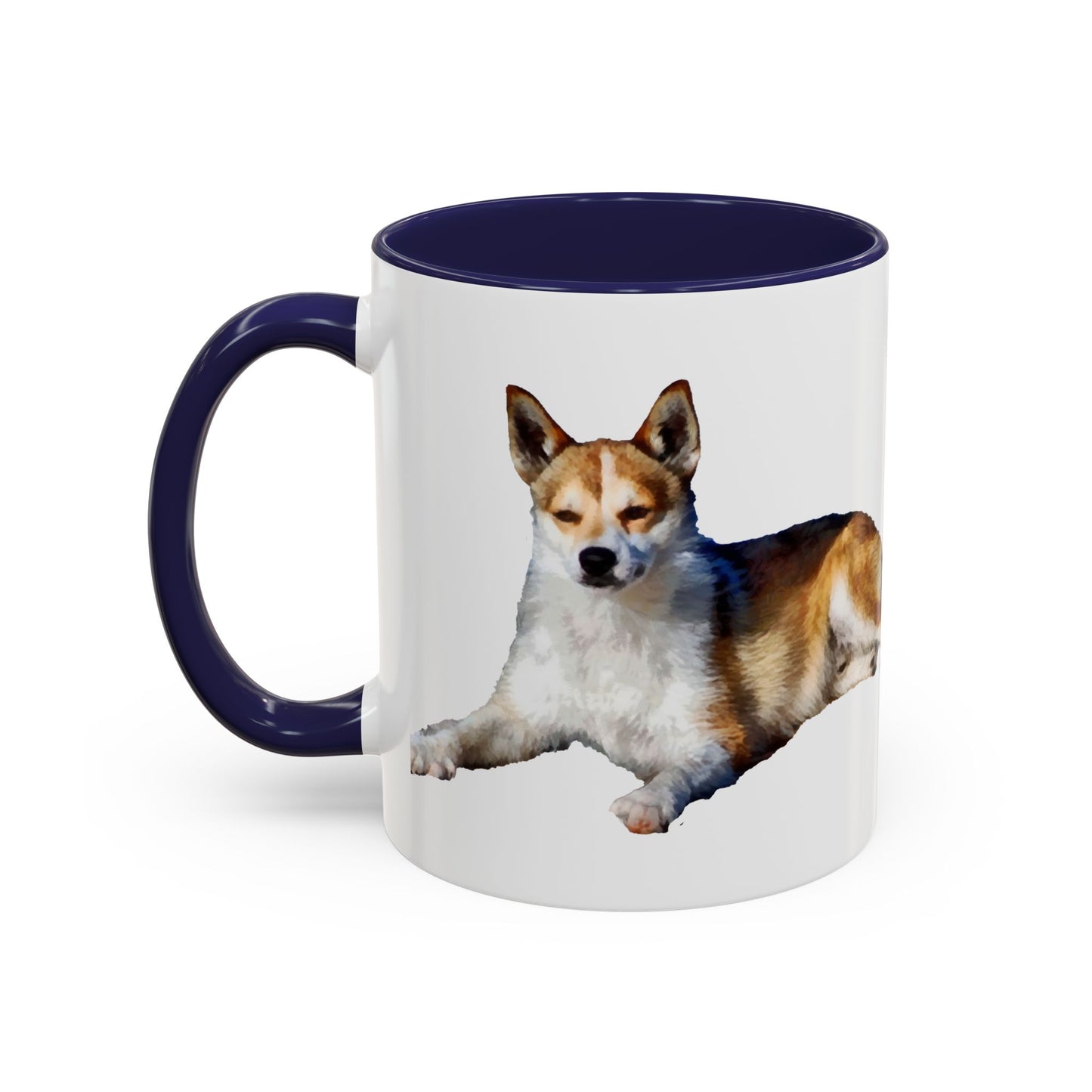 Norwegian Lundehund Accent Coffee Mug