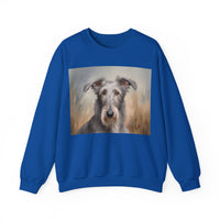 Scottish Deerhound 50/50  Crewneck Sweatshirt