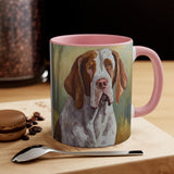 Bracco Italiano 'Italian Pointer#' - Accent - Ceramic Coffee Mug, 11oz