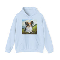 Papillon #2 - Unisex 50/50 Hooded Sweatshirt