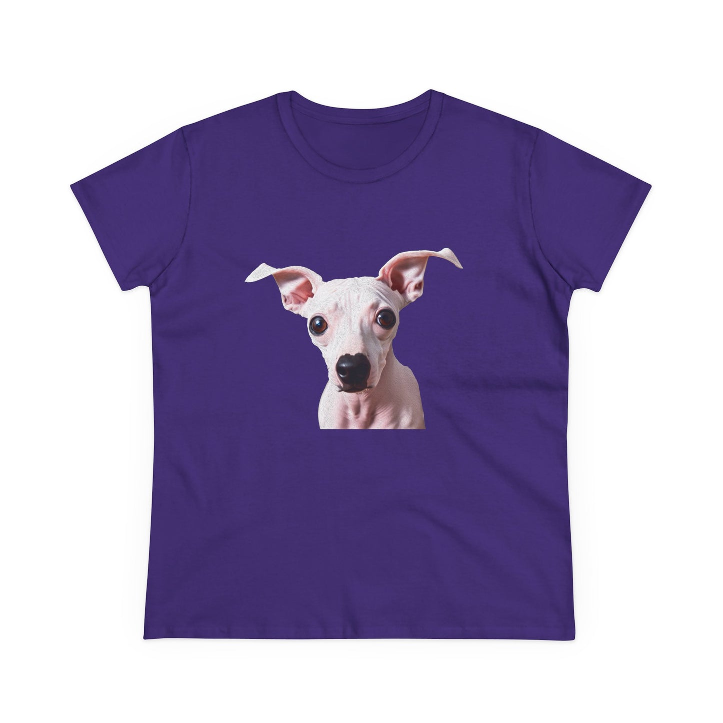American Hairless Terrier Women's Midweight Cotton Tee