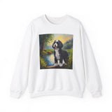 Portuguese Water Dog 50/50 Crewneck Sweatshirt