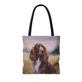 Field Spaniel Tote Bag