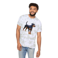 Jagdterrier Unisex Fashion Tie-Dyed T-Shirt