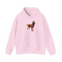 Belgian Tervuren Unisex 50/50  Hooded Sweatshirt